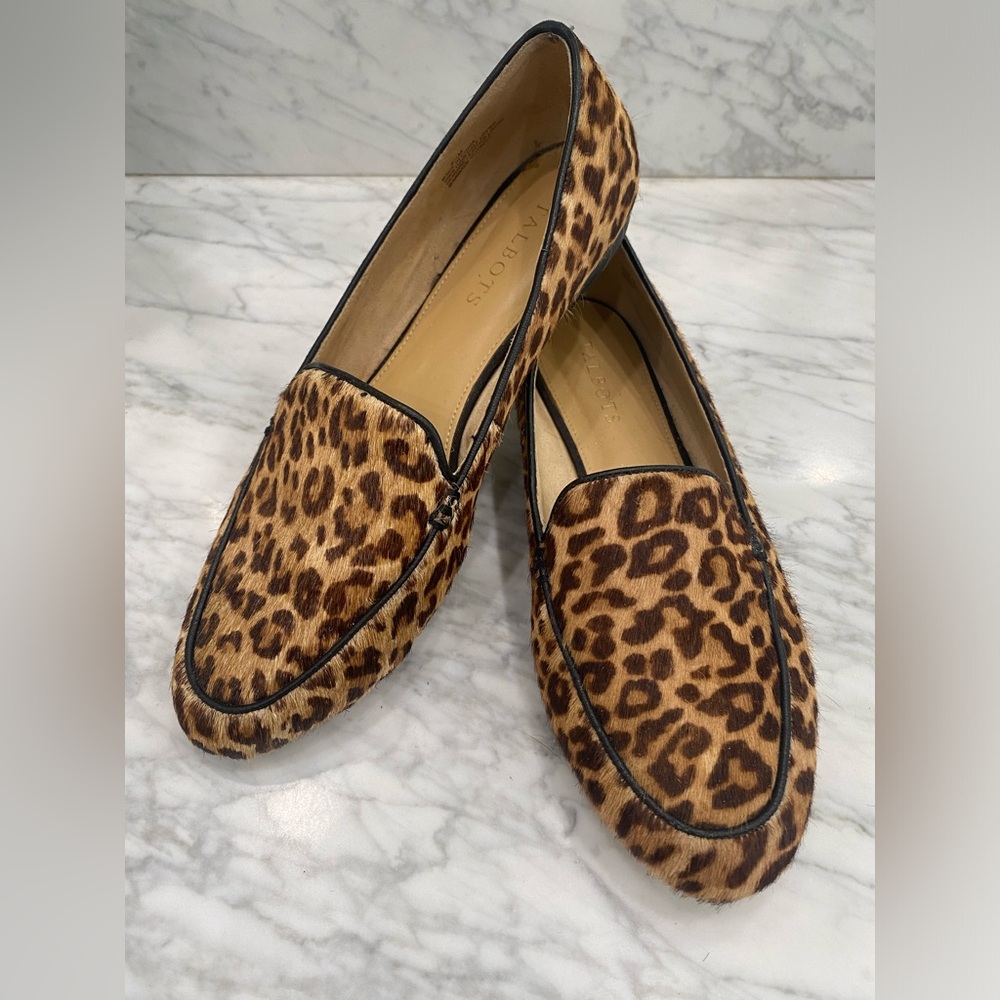 Talbots Leopard Print Flats/Loafers